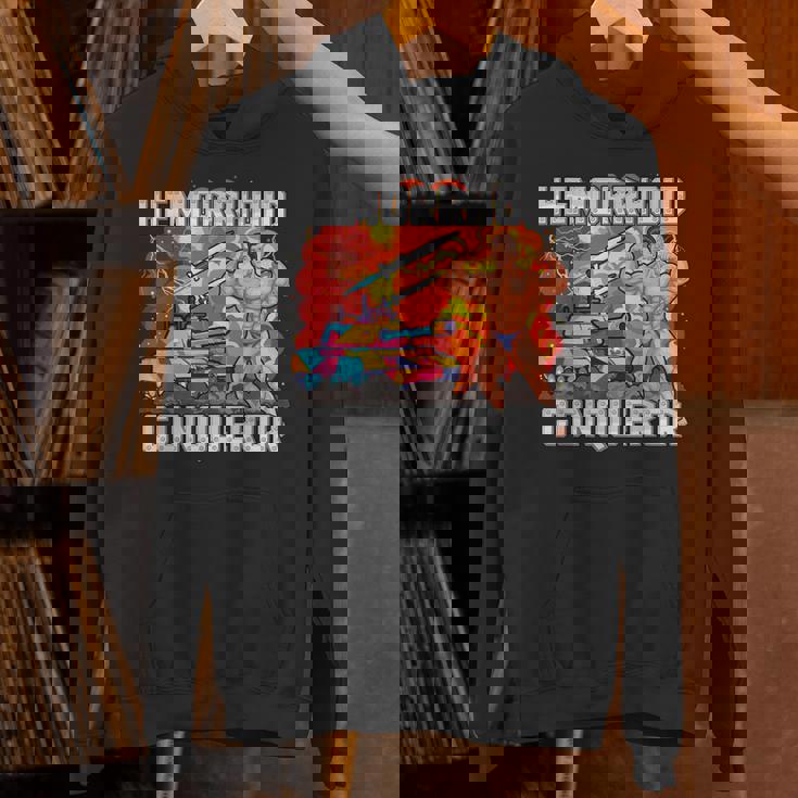 面白い不快なミーム 痔克服ジョーク 恥ずかしい パーカー