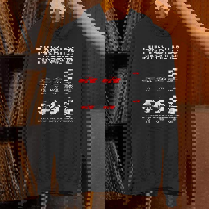 面白い車好き空き時間の車でやること パーカー