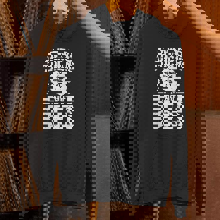 養蜂 養蜂服 メンズ 蜂を考える 長袖tシャツ パーカー