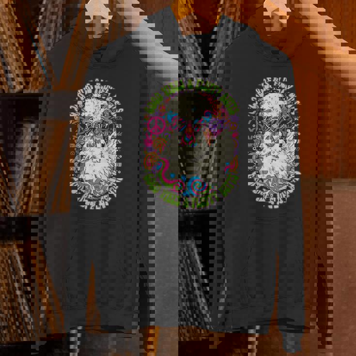 鶏好き ふわふわ お尻 バイブ 動物 ユーモア パーカー