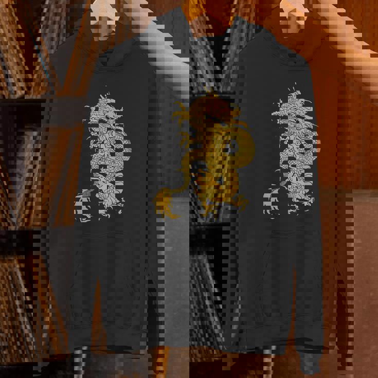 黄金龍 龍 幸運 富裕 幸せ 星 パーカー