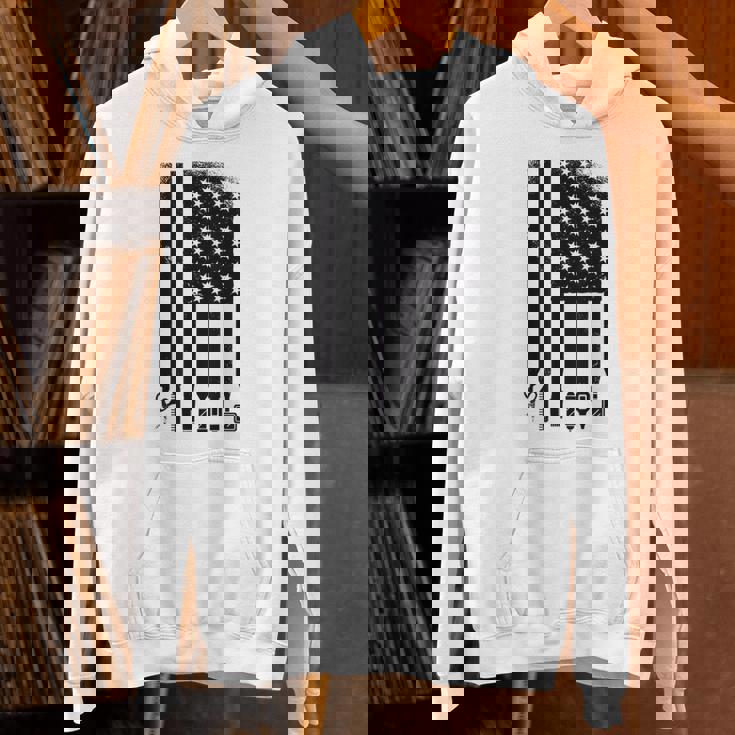 Awesome Barber Usa フラッグ 星 クール コーム ハサミ パーカー