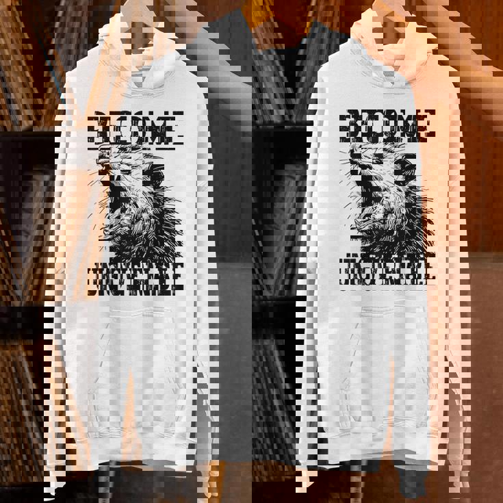 Raccoon Become Ungovernable ビンテージ グラフィック パンダ ミーム パーカー