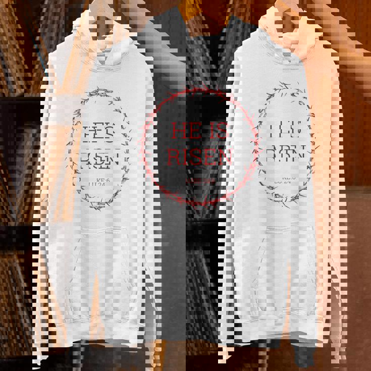 He Is Risen – イエス・キリストの復活イースター聖書の一節 パーカー