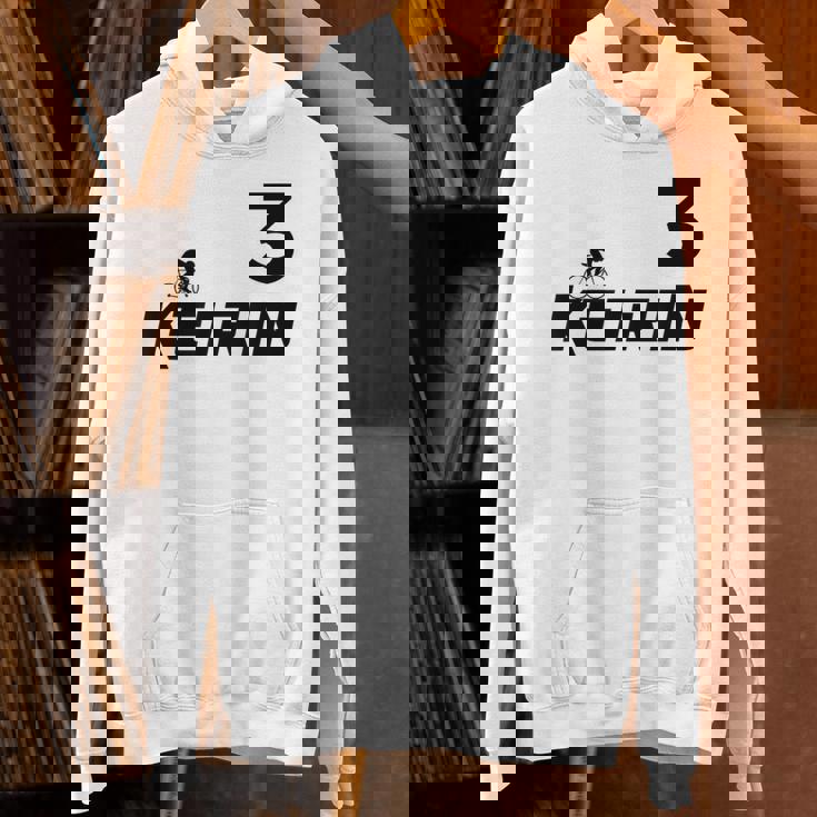 Keirin レッド ナンバー3 レッド ナンバー3 レーシング パーカー