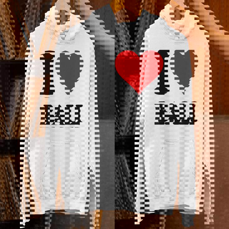I Love Bali パーカー
