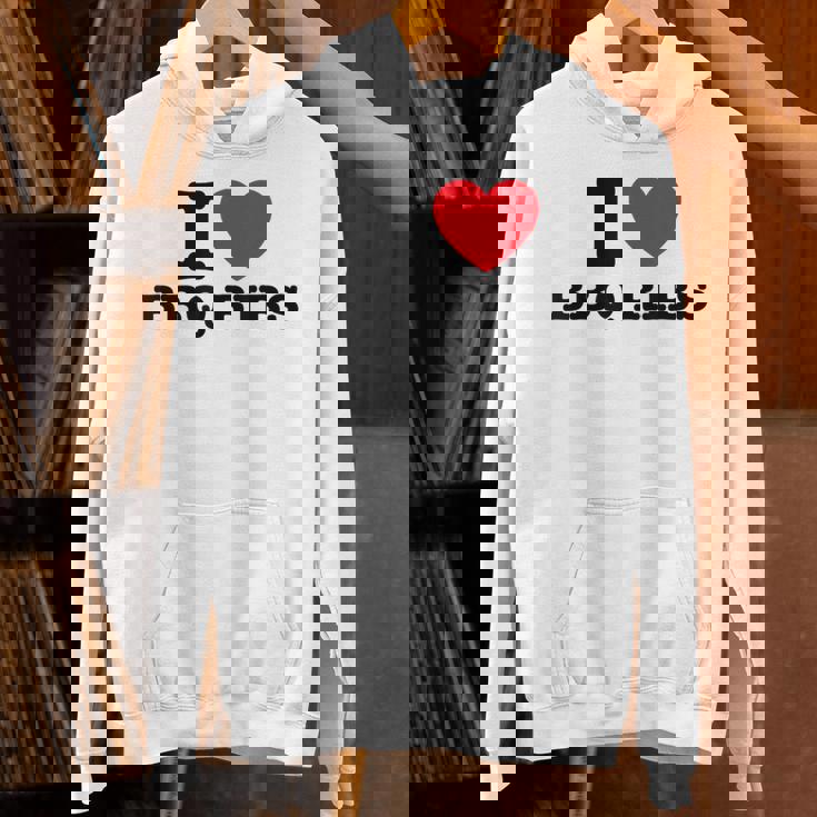 I Love Bbq リブ パーカー