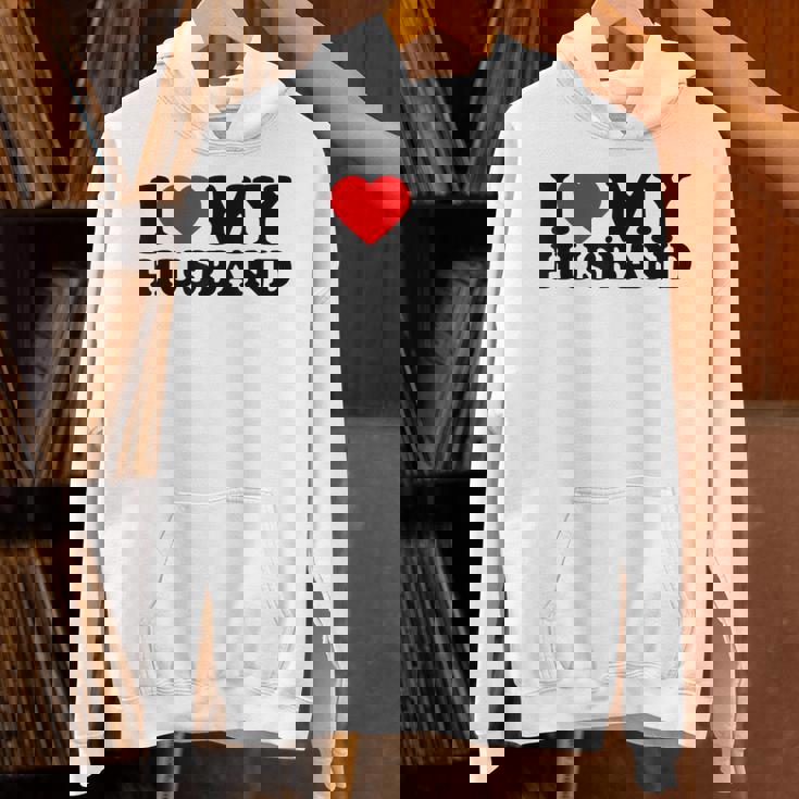 I Love My Husband I Heart My Husbandalentines Day パーカー