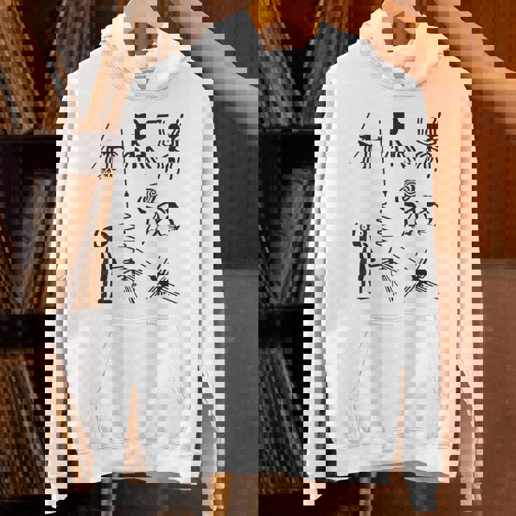 Nazca Lines 古代ufoエイリアン地球外生命アートtシャツ パーカー