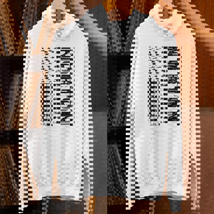 Norton 苗字 urname Team Norton Family Reunion 長袖tシャツ パーカー