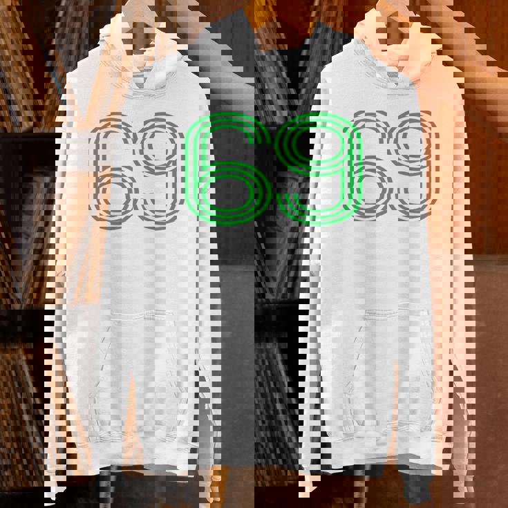 Number 69 シャツ レトロ ユニフォーム ヨーロッパスタイル バックプリント ジャージ パーカー