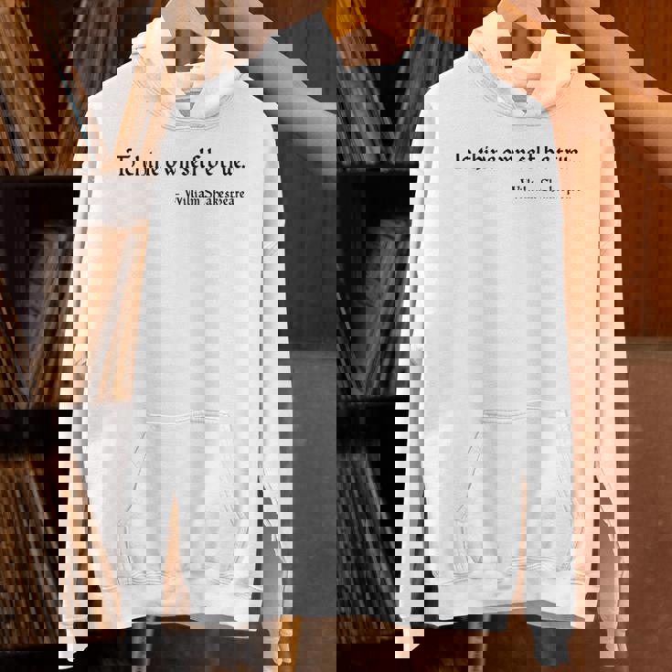 To Thine Ownelf Be True ウィリアム・シェイクスピア ハムレット パーカー