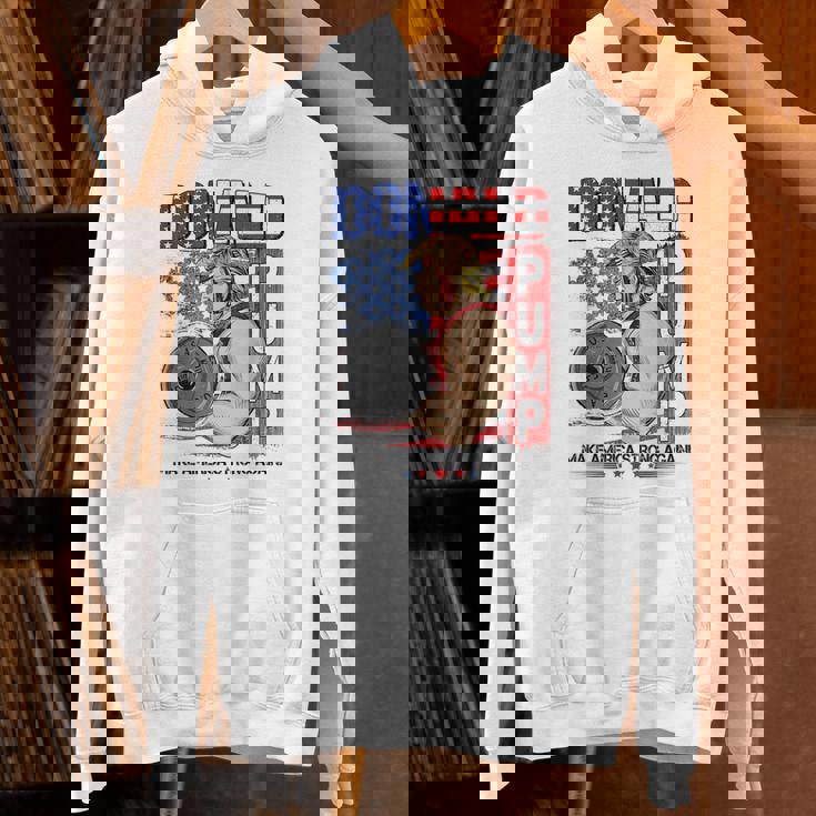 Trump Donald Pump Make Americatrong Again パーカー