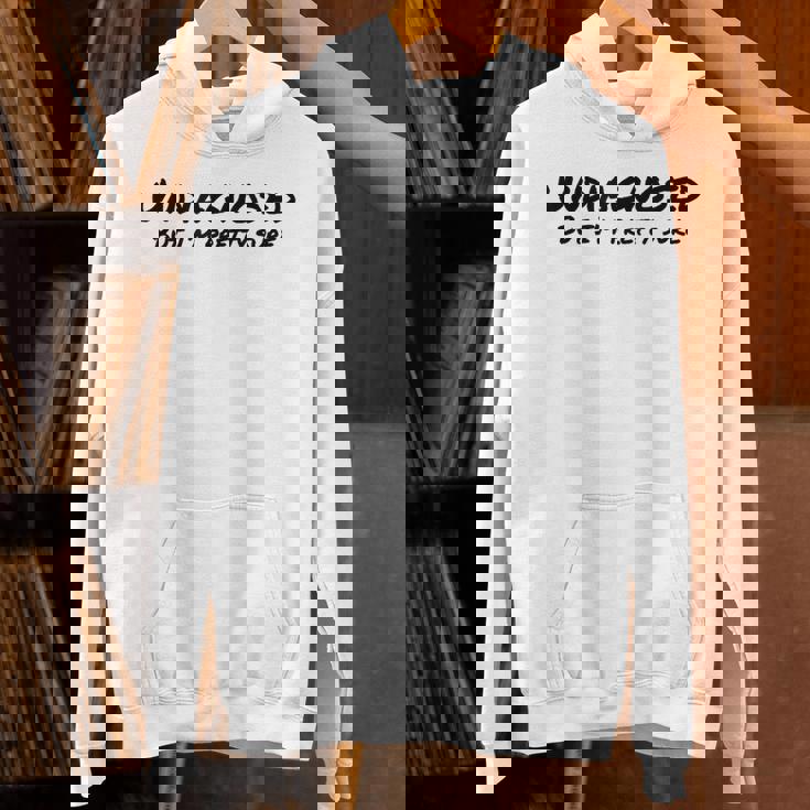 Undiagnosed But I'm Prettyure ブラックフォント パーカー