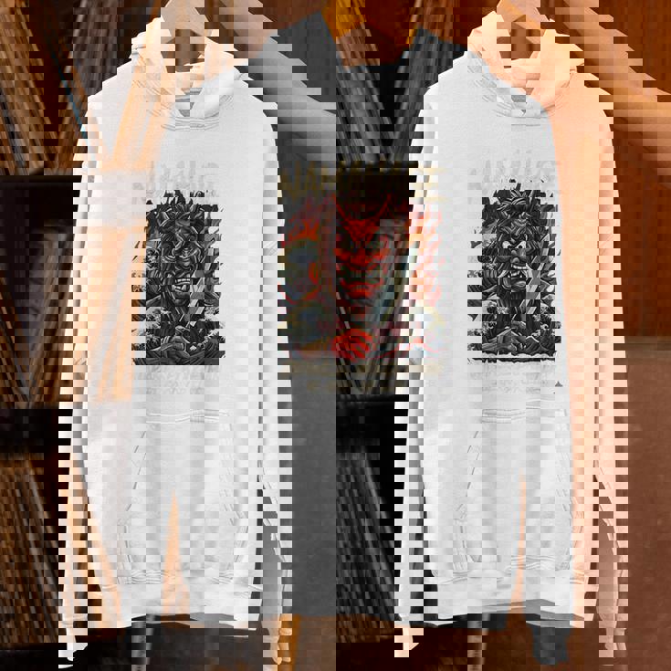 なまはげ 日本のブギーマン 、民話 妖怪 鬼 デーモン 波のアート パーカー