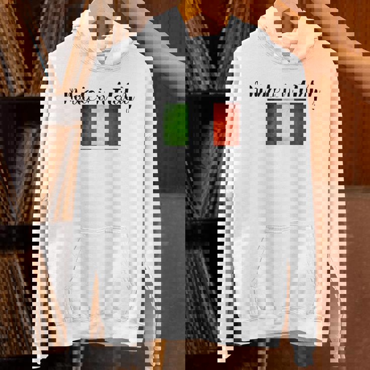 イタリア製イタリア国旗シャツ。 パーカー