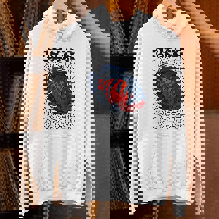 オスカーフィッシュ 80年代スタイル モンスターフィッシュキーパー 熱帯魚 パーカー