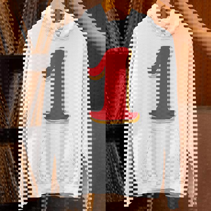 タイポグラフィ 第1番 数字 1 パーカー