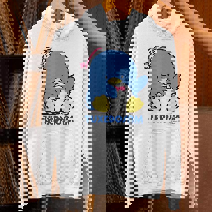 タキシードサム おすわり ライトカラー パーカー