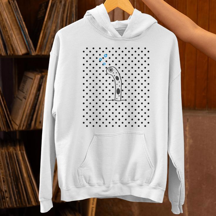 チンアナゴ《ドット柄 水玉模様》【どうぶつフレンズ】魚 水族館の生き物 かわいい 面白い 動物 パーカー