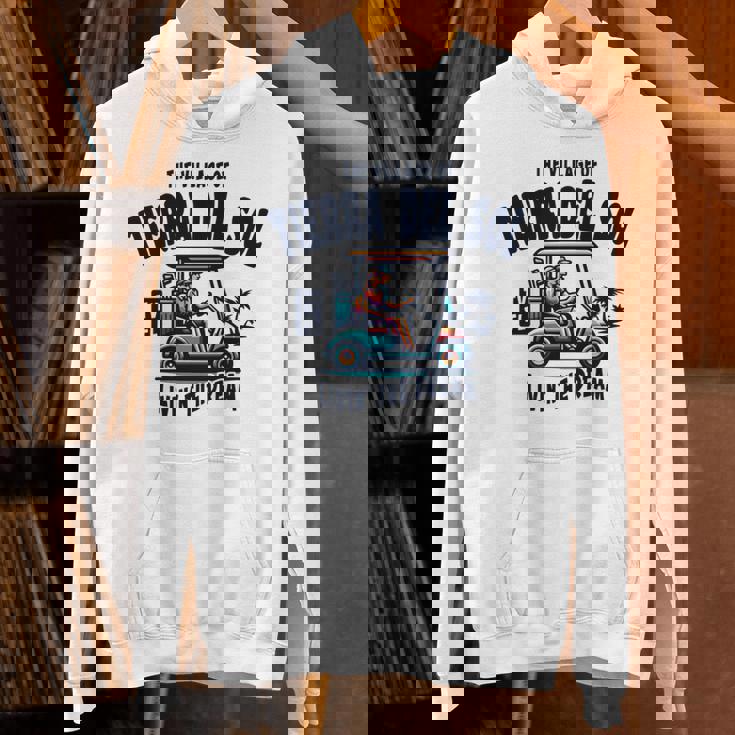 ティエラ・デル・ソルの村ゴルフカートデザイン。 長袖tシャツ パーカー