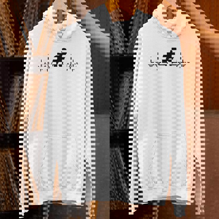 ハートビートドッグ-Ecgパルスビアデッドコリー パーカー