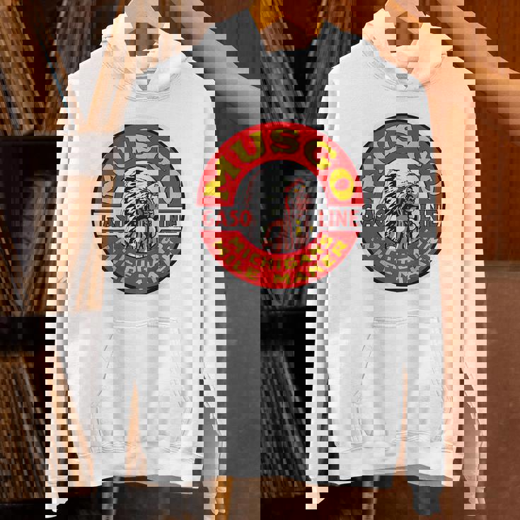 バックプリントのみ レトロ ヴィンテージ ガソリンスタンド ムスゴ ガソリンオイル パーカー