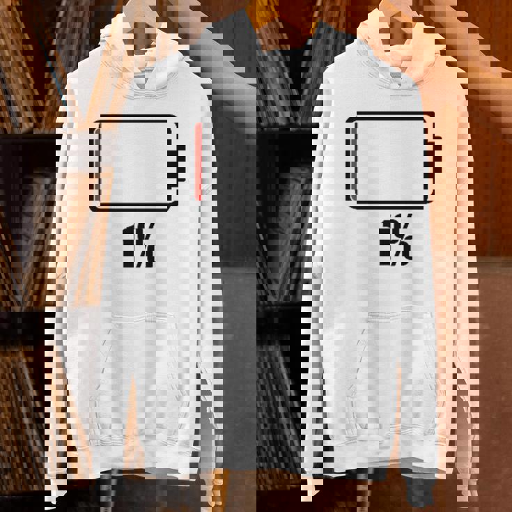 バッテリー1シャツ残り1バッテリーデッドシャツのバッテリー残量が少なくなりました。 パーカー