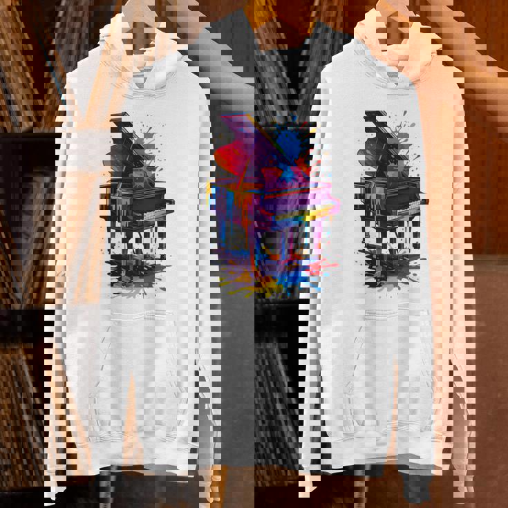 ピアノ ティー 楽器 ピアノ 長袖tシャツ パーカー