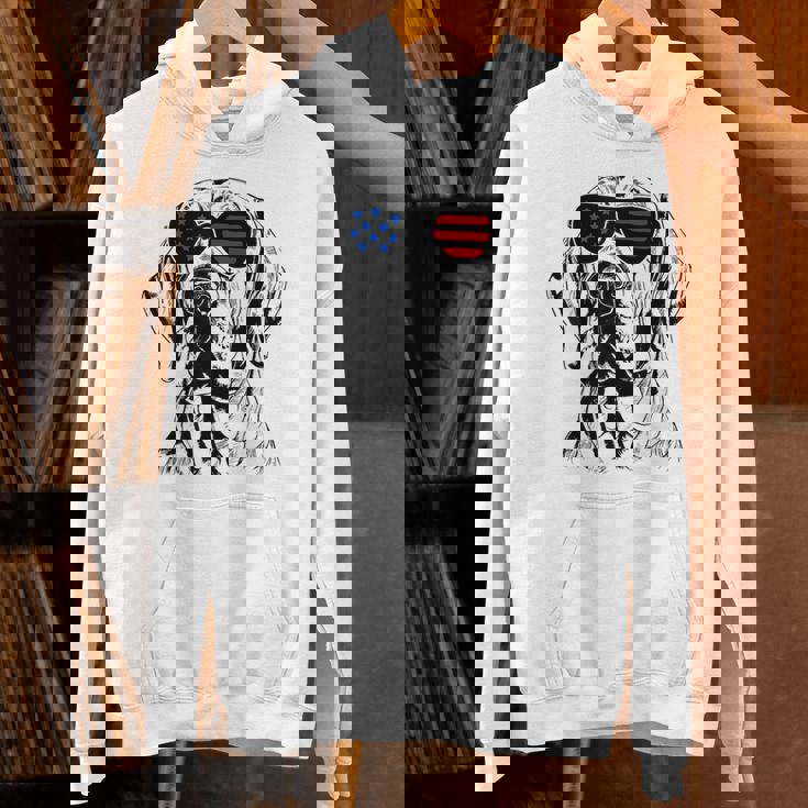 フィラ ブラジレイロ 犬 7月4日 アメリカ国旗 パーカー