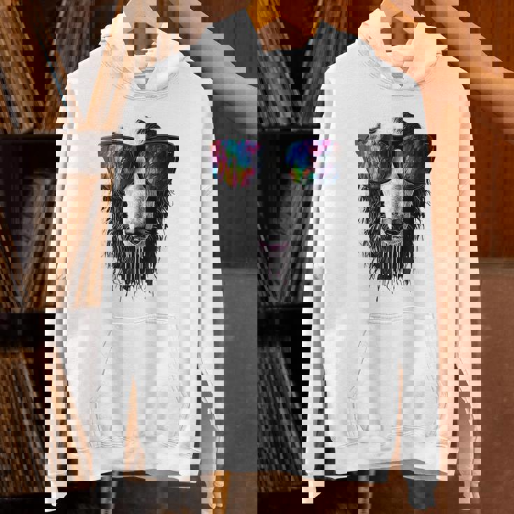 ボルゾイ 犬 モチーフ ペット イラスト サングラス ボルゾイ パーカー