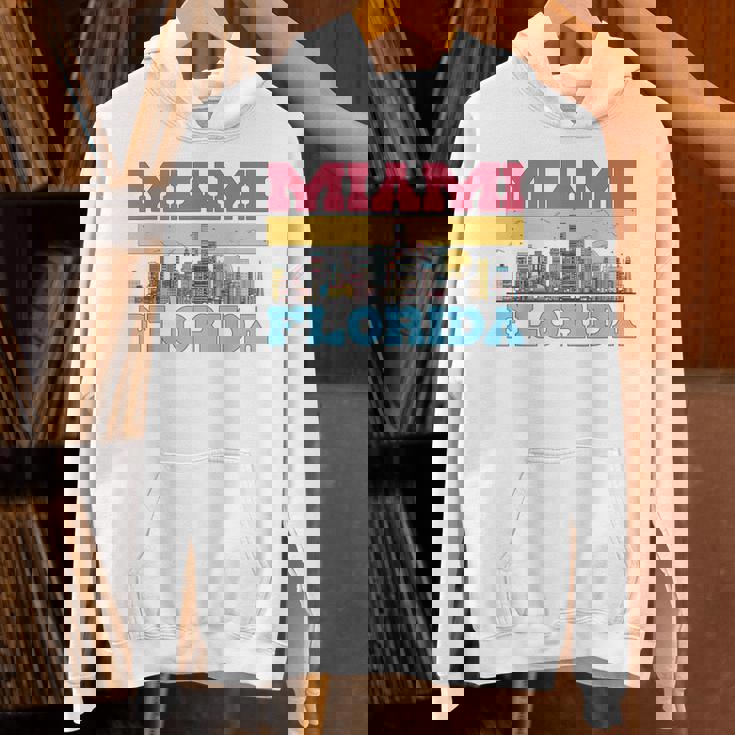 マイアミ フロリダ州 都市景観 お土産 モダン マイアミスカイライン パーカー