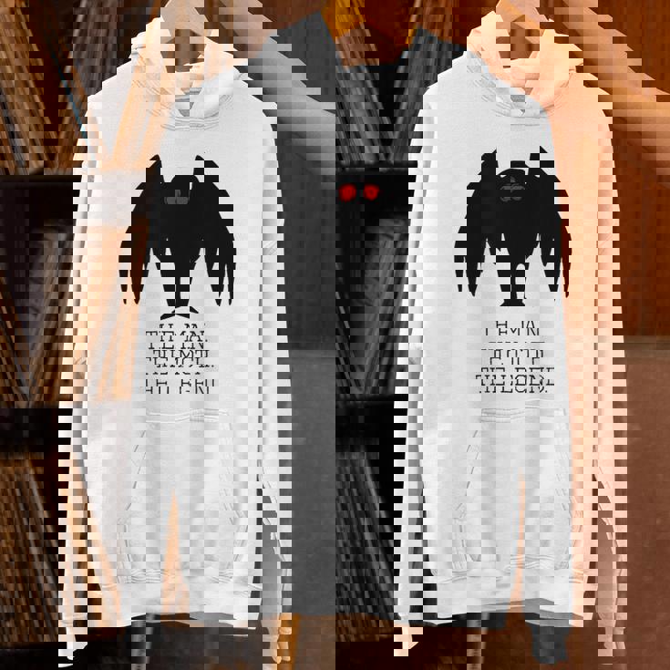 モスマン男女兼用クールクリプティッドモンスターウィアード パーカー