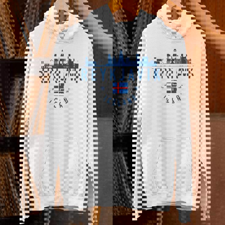 レイキャビク アイスランド アイスランド国旗 スカイライン プライド お土産 パーカー