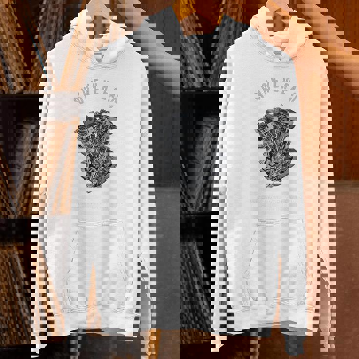 ヴィンテージ Hd オートバイtwin ショベルヘッド エンジン ドローイング バイカー 長袖tシャツ パーカー