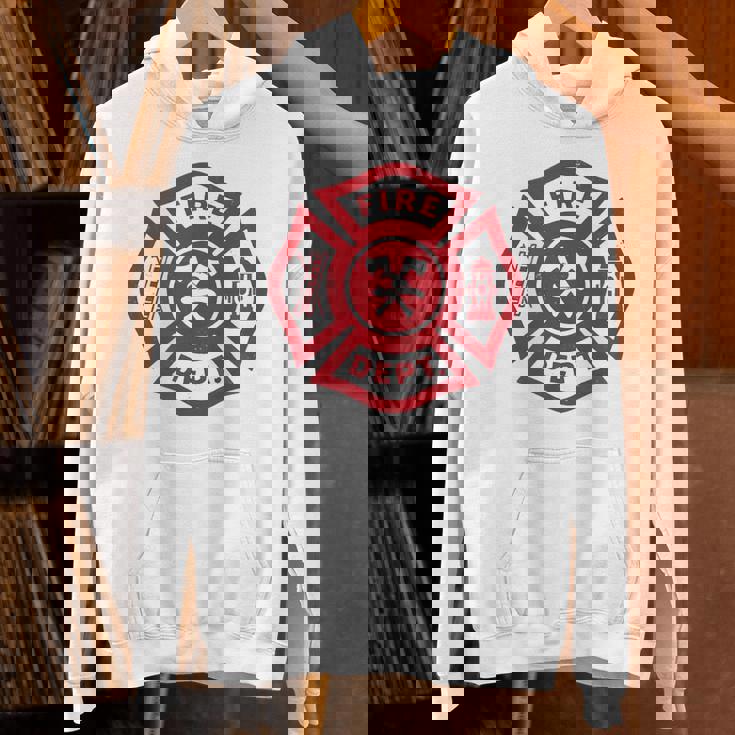 伝統的な消防署救助隊員エンブレムアート。 パーカー