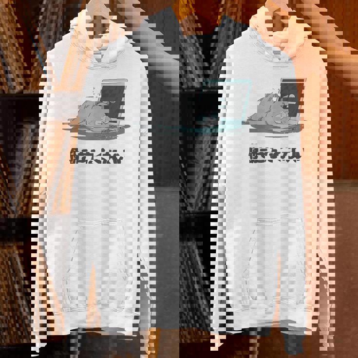 働きたくない 疲れた 寝ている ねこ ネコ 猫好き おもしろ ギャグ ネタ 動物好き 面白い 可愛い 猫 パーカー