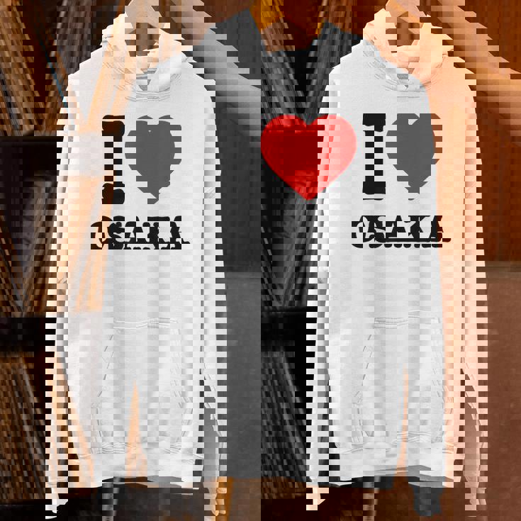 大阪大好き I Love Osaka パーカー