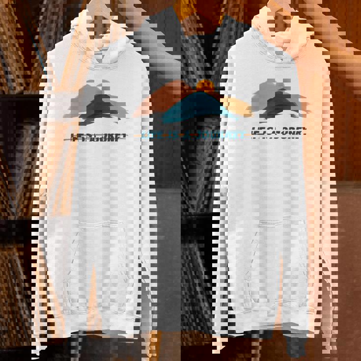 宗教神学 Life Is A Journey 宗教への旅 パーカー