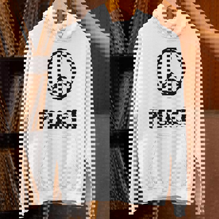 平和の印 平和のシンボル 世界平和 希望 調和 Peaceign World Peaceymbol Hope パーカー