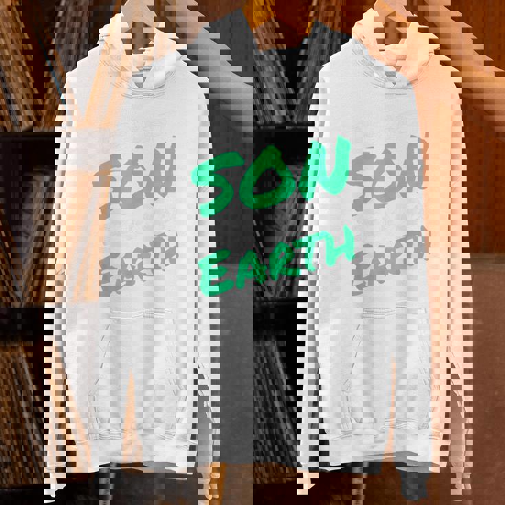 息子の男のための最高の息子の誕生日プレゼント Beston I Know On Earth パーカー