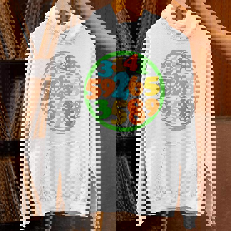 数字円周率ティー パーカー