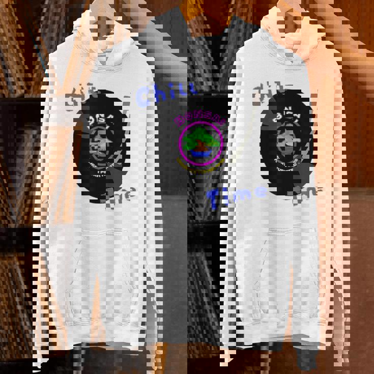 盆栽×レコード 静かに過ごすチル時間デザイン パーカー