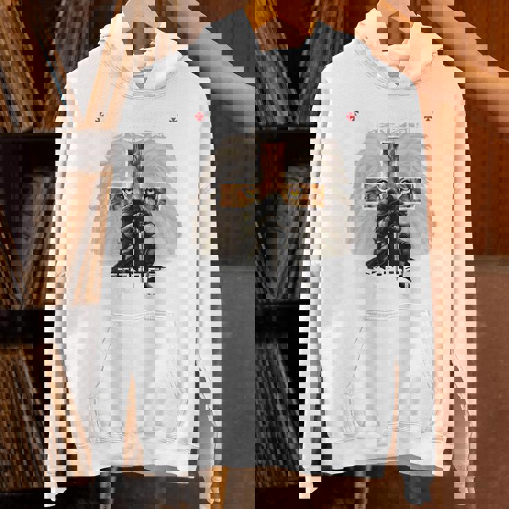 祈り 戦士 ライオン ユダ グラフィック クリスチャン クロスバック プリント パーカー