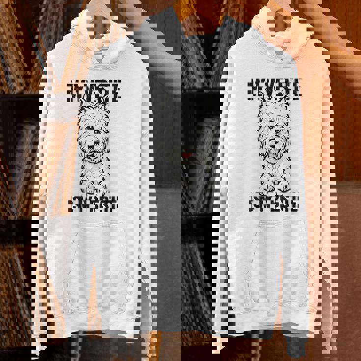 私のウェスティは私のベスティー パーカー