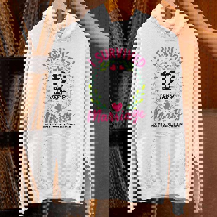 結婚12年 結婚12周年 パーカー