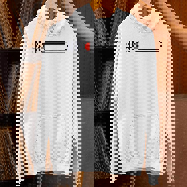 絶不調を伝える ピクセルアートパロディデザイン パーカー