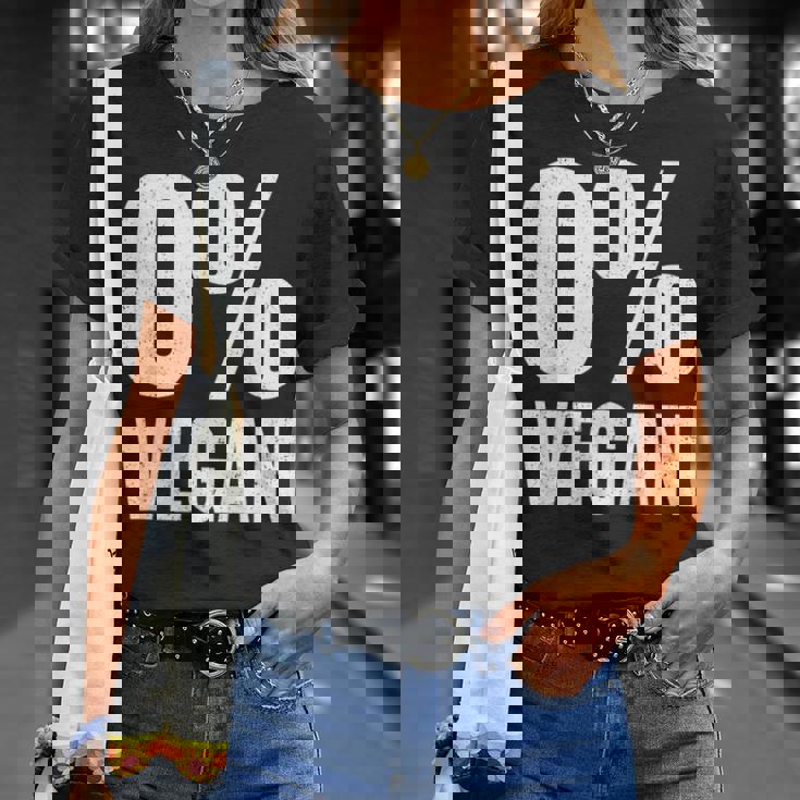0 ビーガンゼロ パーセントビーガンカーニボア Tシャツ 彼女への贈り物