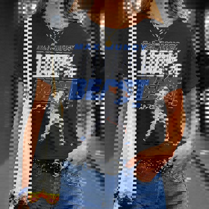 100 Beast Max Muncy Los Angeles Mlbpa Tシャツ 彼女への贈り物