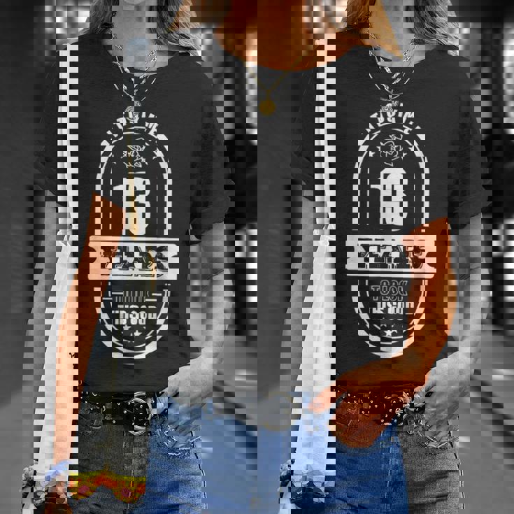 13歳の誕生日プレゼント 男の子 女の子 10代 13歳 レトロ 2007年 Tシャツ 彼女への贈り物